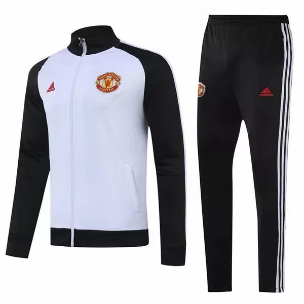 Tuta Calcio Manchester United 20/21 II Bianco Nero